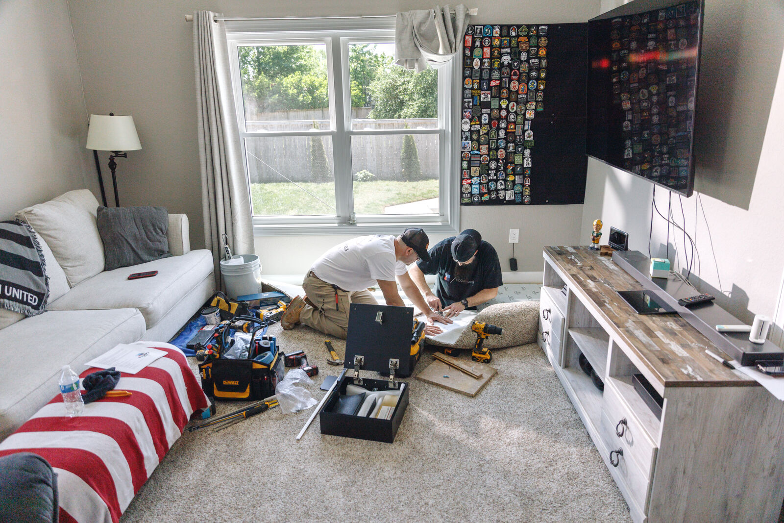 Inside a home where FloDo is installed